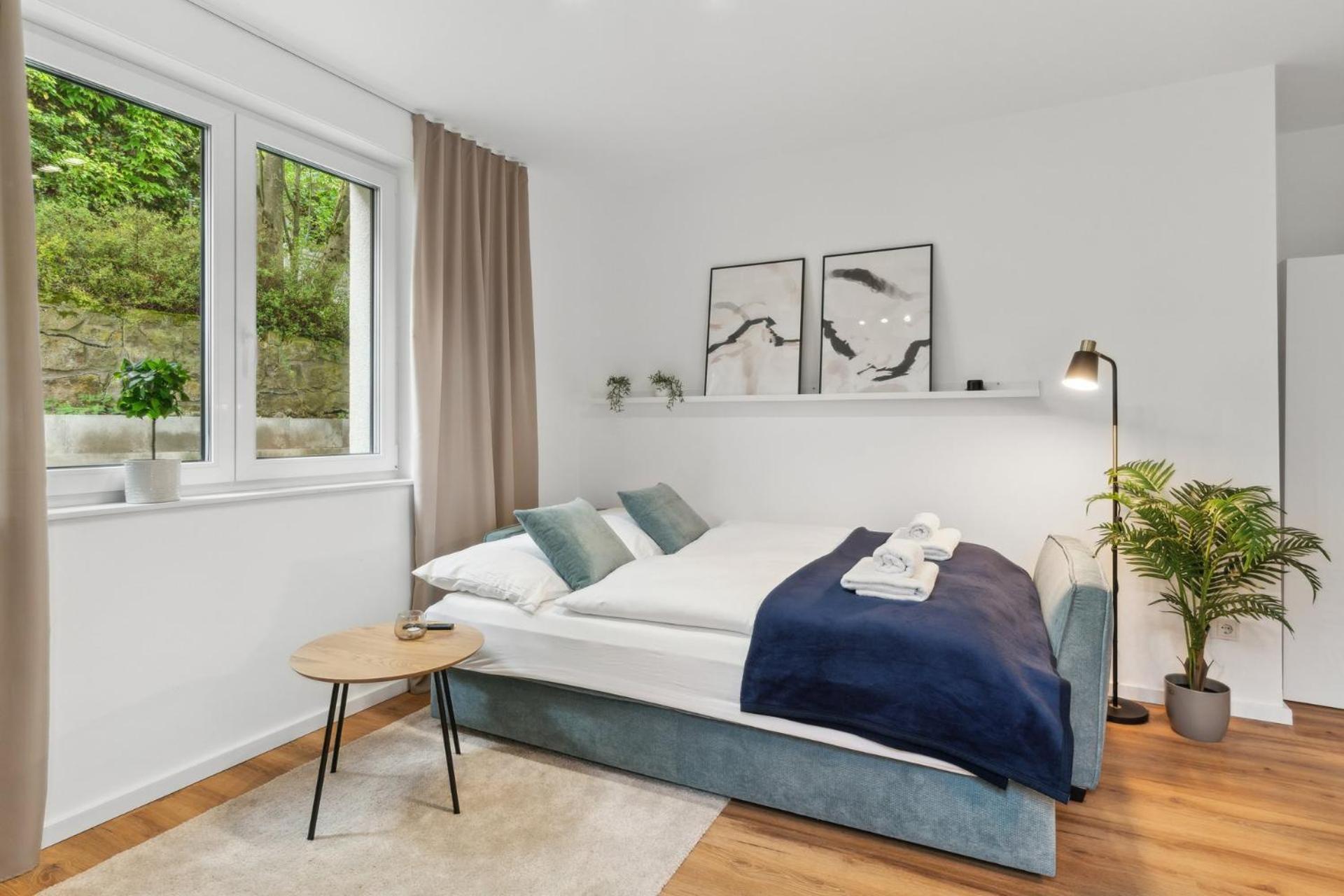 Deluxe Apartment In Bielefeld City Mit Parkplatz Und Terrasse Eksteriør billede