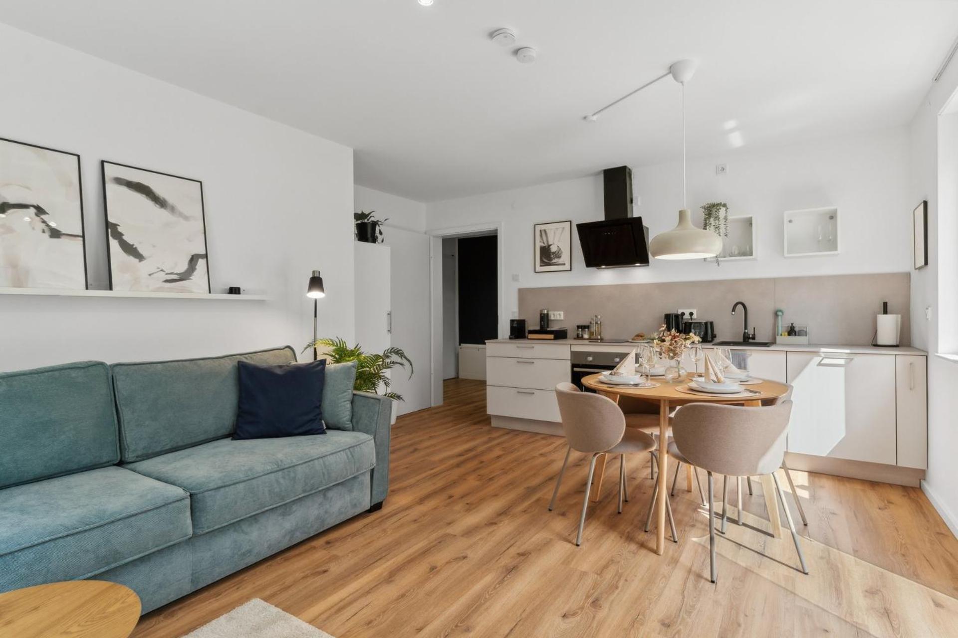 Deluxe Apartment In Bielefeld City Mit Parkplatz Und Terrasse Eksteriør billede