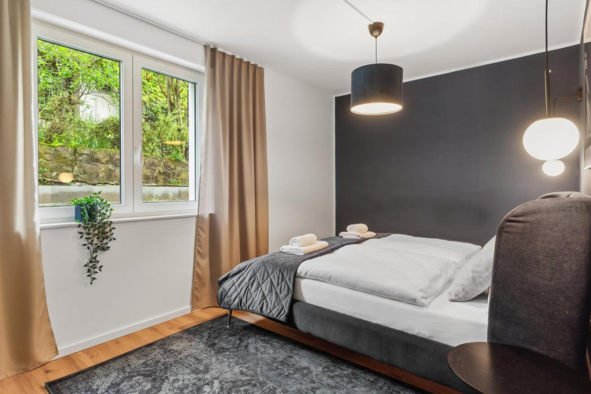 Deluxe Apartment In Bielefeld City Mit Parkplatz Und Terrasse Eksteriør billede