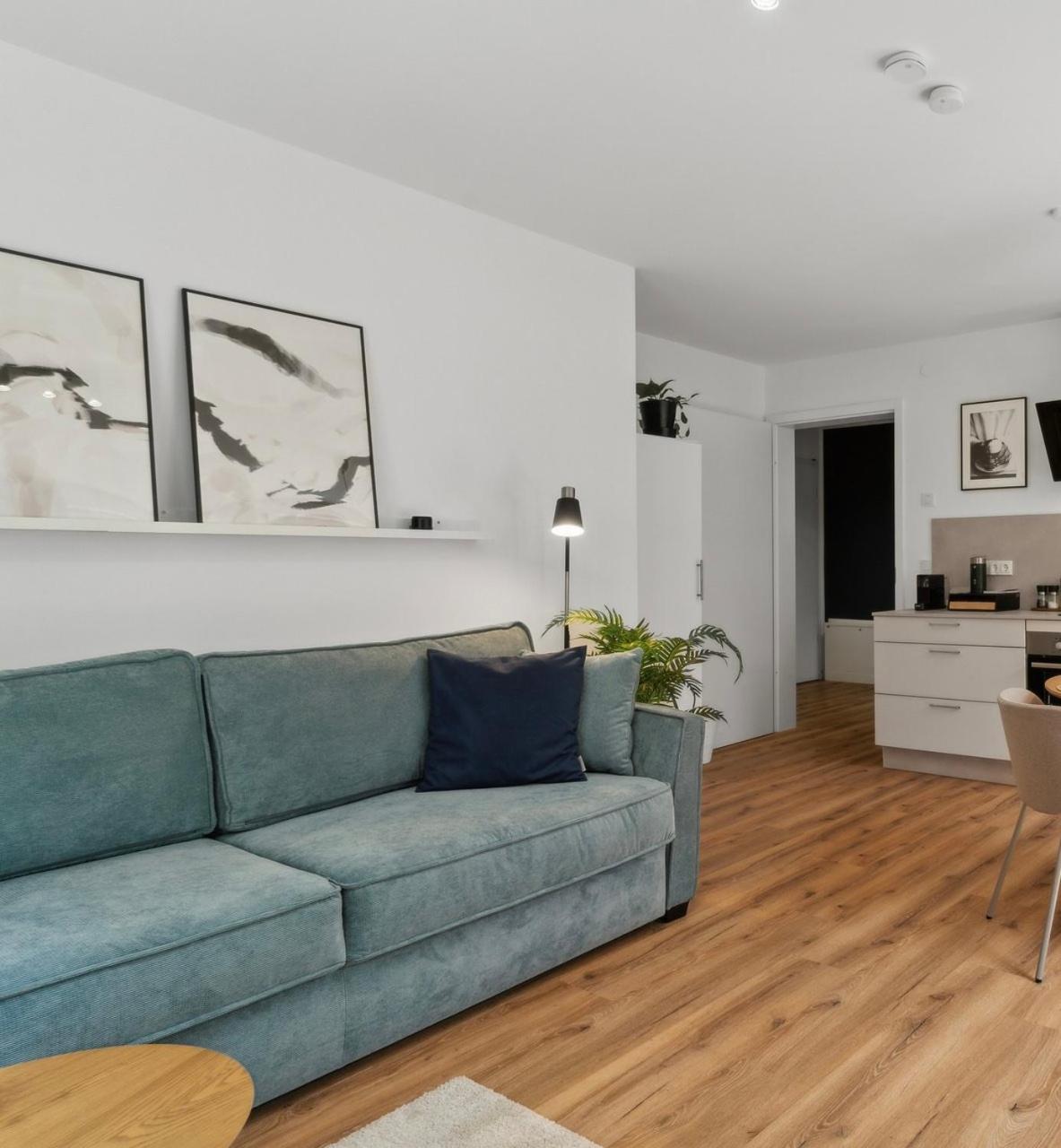 Deluxe Apartment In Bielefeld City Mit Parkplatz Und Terrasse Eksteriør billede